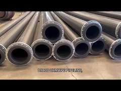 फ्लैंग UHMWPE खदान की खाई को बाहर निकालने की पाइपलाइन