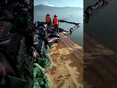 टाइप 2 सिल्ट कर्टेन बूम फ्लोटिंग पोर्ट टाइप 1 टर्बिडिटी कर्टेन डिजाइन तेल प्रतिधारण