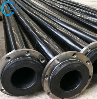 खनन के लिए बड़े व्यास वाला पीला UHMWPE पाइप UV स्थिर