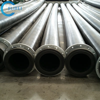 विभिन्न अनुप्रयोगों के लिए स्मूथ फ़्लैंग्ड UHMWPE पाइप 2 - 12 मी