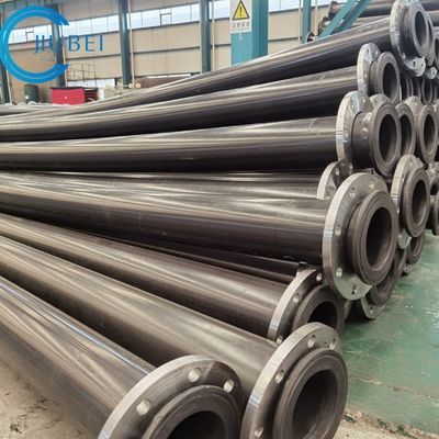 3 - 50 मिमी मोटाई सैंडब्लास्ट UHMWPE पाइप 0.25 - 2.5MPa दबाव