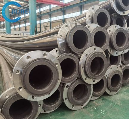 3 - 50 मिमी मोटाई सैंडब्लास्ट UHMWPE पाइप 0.25 - 2.5MPa दबाव
