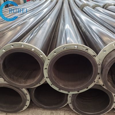 चिकनी सतह UHMWPE पाइप आसान स्थापना उच्च पहनने के प्रतिरोध