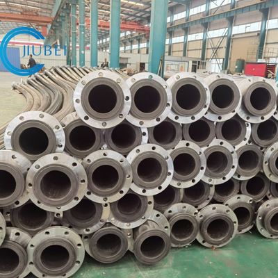 चिकनी सतह UHMWPE पाइप आसान स्थापना उच्च पहनने के प्रतिरोध