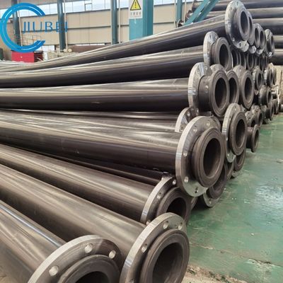 विभिन्न रंगों और तापमान प्रतिरोध के साथ दबाव बड़े व्यास UHMWPE पाइप