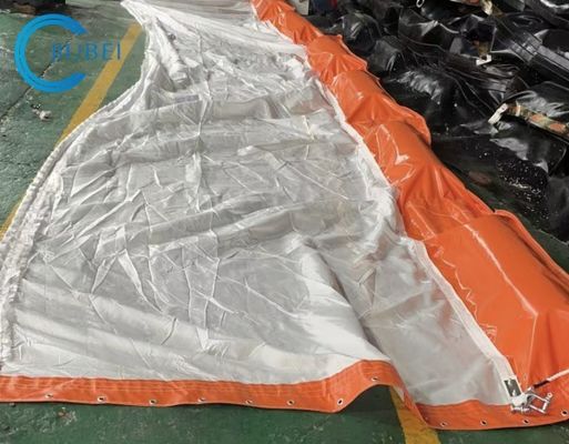 यूवी प्रतिरोधी पीवीसी स्लिट स्क्रीन 60-130 केएन/एम की तन्यता शक्ति के साथ