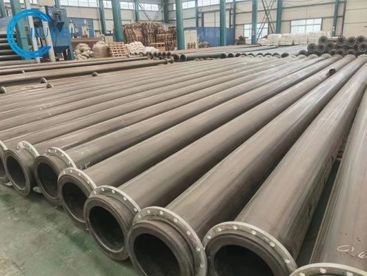 विभिन्न रंगों और तापमान प्रतिरोध के साथ दबाव बड़े व्यास UHMWPE पाइप
