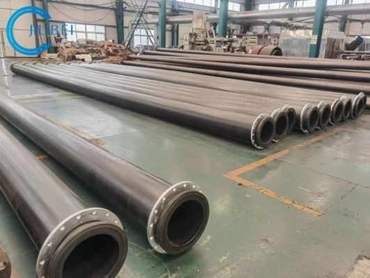 DN300 गोल UHMWPE ड्रेजिंग पाइप 20 - 610 मिमी बाहरी व्यास