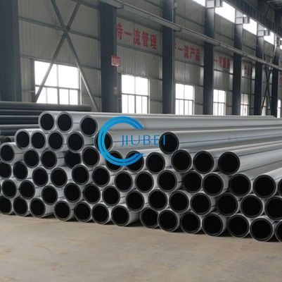 पानी की आपूर्ति ड्रेजिंग एचडीपीई पाइप स्टील फ्लैंग्स के साथ सफेद काले Co extruded