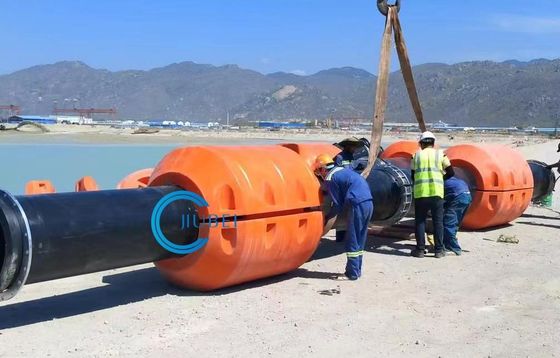 ड्रेजिंग पाइप के लिए संक्षारण प्रतिरोधी पीई और पीयू फ्लोटिंग सिलेंडर