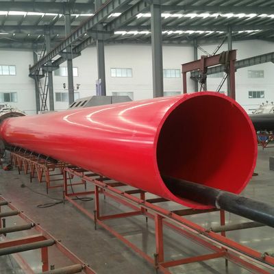 विभिन्न रंगों में बाहर निकाला UHMWPE पाइप लकड़ी के मामले पैकेजिंग ISO9001 प्रमाणित