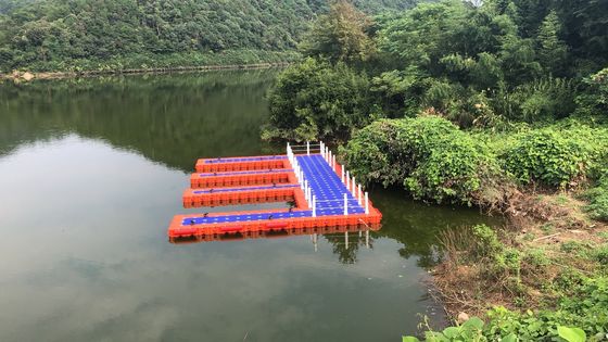 5000 किलोग्राम लोड क्षमता पीई फ्लोटिंग पोंटून व्यापक अनुप्रयोगों के लिए