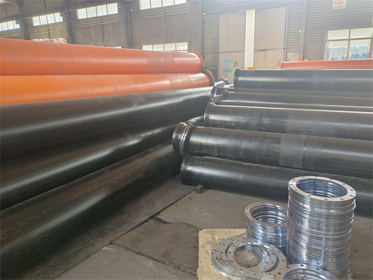 1-12m लंबाई UHMWPE पाइप चिकनी प्रवाह दक्षता के लिए घर्षण के निम्न गुणांक अल्ट्रा उच्च आणविक भार पॉलीइथिलीन