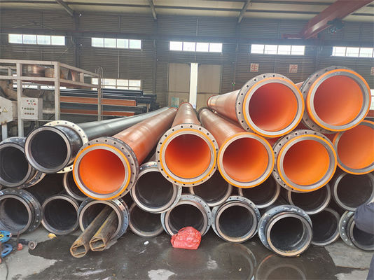 1-12m लंबाई UHMWPE पाइप चिकनी प्रवाह दक्षता के लिए घर्षण के निम्न गुणांक अल्ट्रा उच्च आणविक भार पॉलीइथिलीन