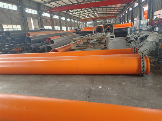 UHMWPE स्लरी पाइप के लिए रेत / स्लरी ड्रेजिंग बेहतर प्रदर्शन और स्थायित्व