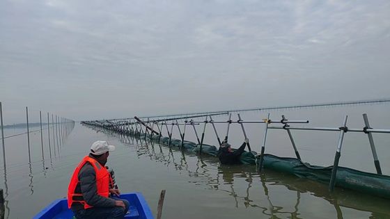 उपयोगी पर्यावरण के अनुकूल तेल रिसाव बाल्टी कवर बूम पर्दा
